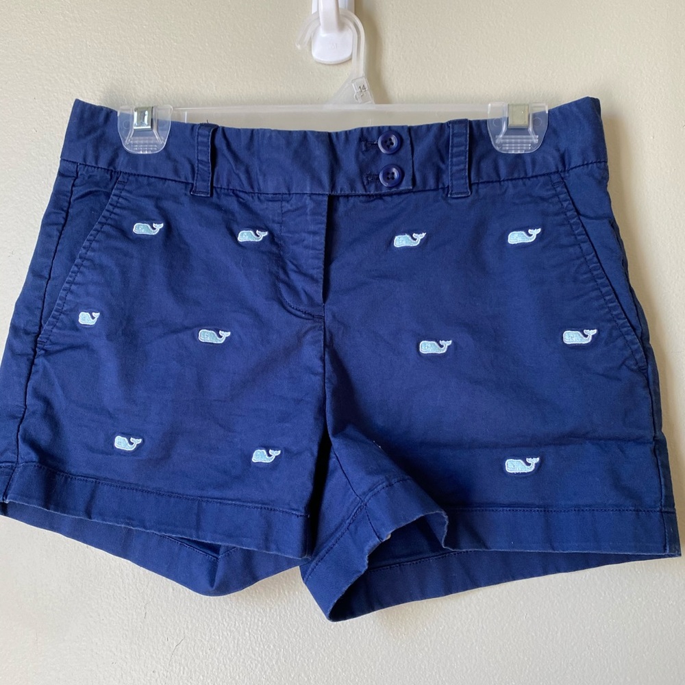 Vineyard Vines | Whale Embroidered Dayboat Shorts - Picture 5 of 11